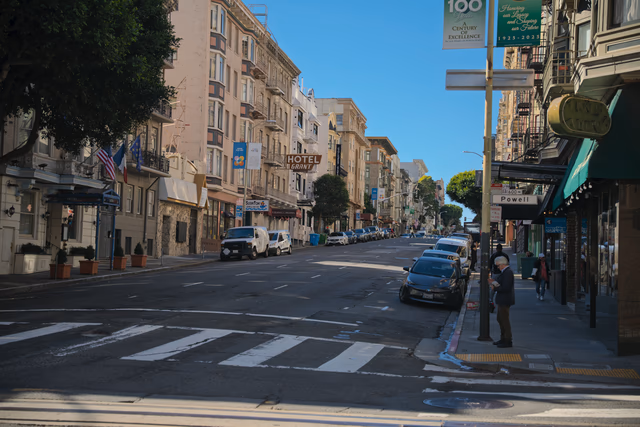 A photograph from San Francisco.