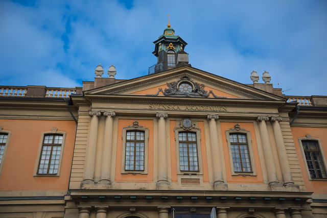A photograph from Stockholm.