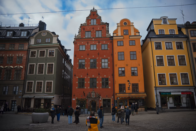 A photograph from Stockholm.