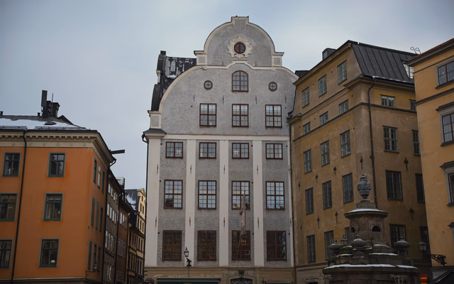 A photograph from Stockholm.