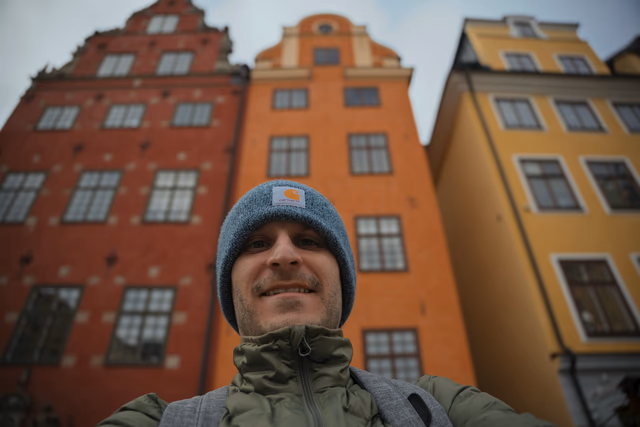 A photograph from Stockholm.