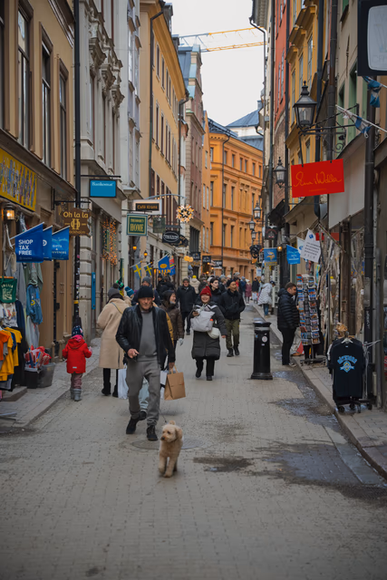 A photograph from Stockholm.