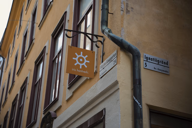 A photograph from Stockholm.