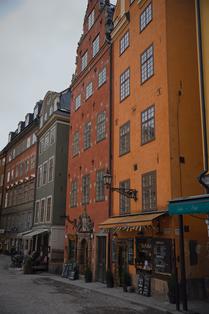 A photograph from Stockholm.