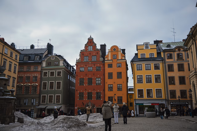 A photograph from Stockholm.