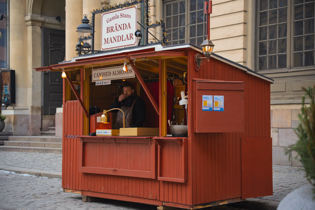 A photograph from Stockholm.