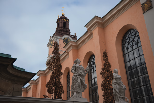 A photograph from Stockholm.