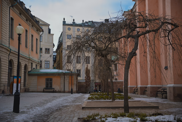A photograph from Stockholm.