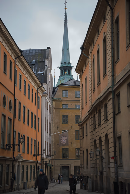 A photograph from Stockholm.