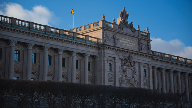 A photograph from Stockholm.