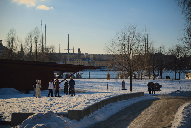 A photograph from Stockholm.
