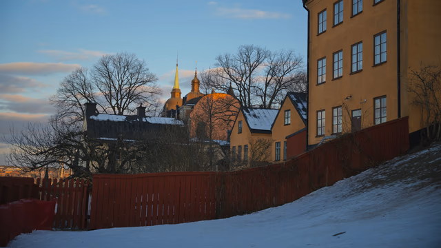 A photograph from Stockholm.