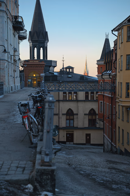A photograph from Stockholm.