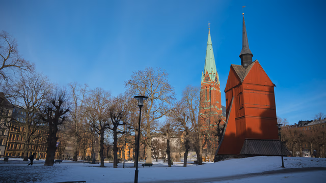 A photograph from Stockholm.