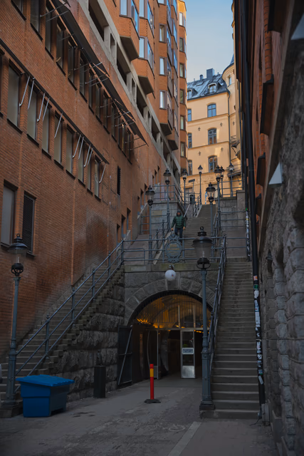 A photograph from Stockholm.
