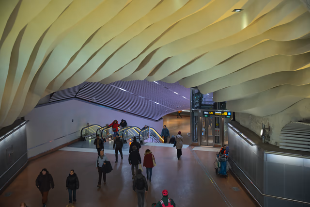 A photograph from Stockholm.