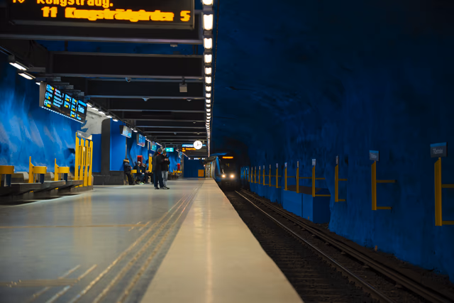 A photograph from Stockholm.