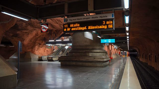 A photograph from Stockholm.