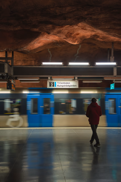 A photograph from Stockholm.