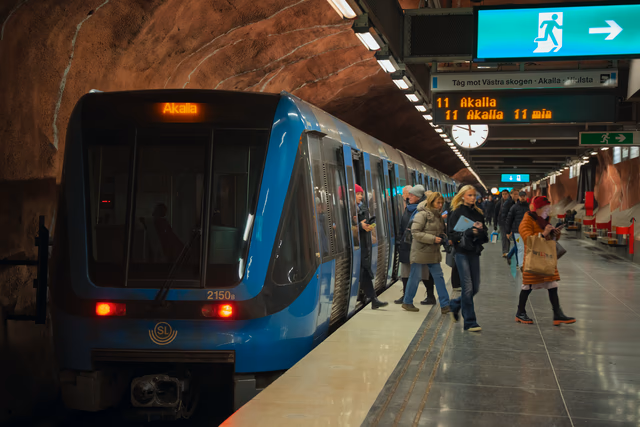 A photograph from Stockholm.