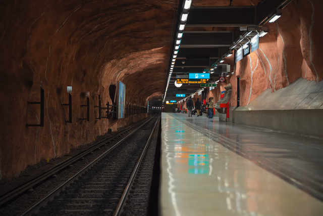 A photograph from Stockholm.