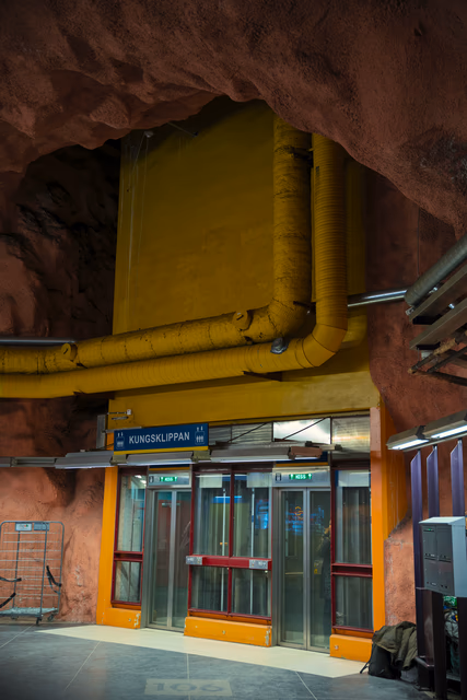 A photograph from Stockholm.