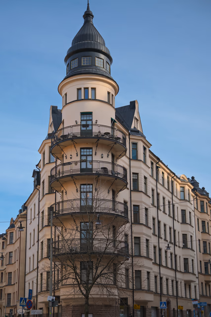 A photograph from Stockholm.