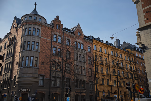 A photograph from Stockholm.