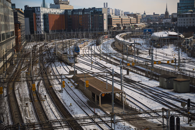 A photograph from Stockholm.