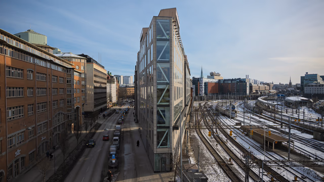 A photograph from Stockholm.
