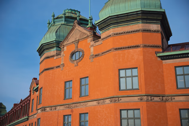 A photograph from Stockholm.