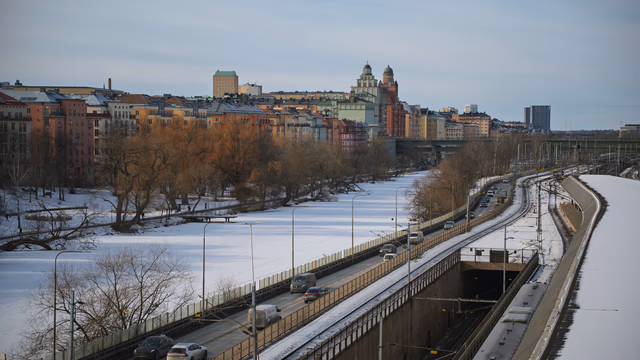 A photograph from Stockholm.