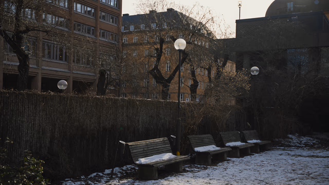A photograph from Stockholm.