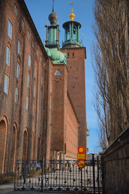 A photograph from Stockholm.
