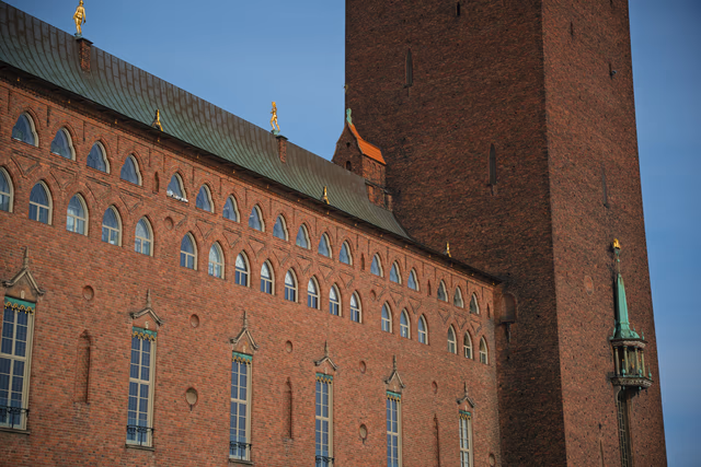 A photograph from Stockholm.