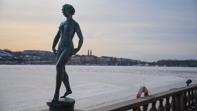A photograph from Stockholm.