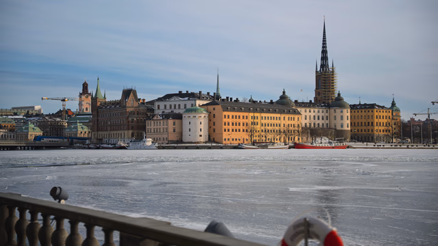 A photograph from Stockholm.