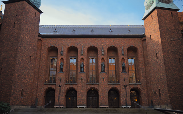 A photograph from Stockholm.
