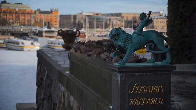 A photograph from Stockholm.