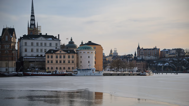 A photograph from Stockholm.