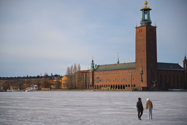 A photograph from Stockholm.