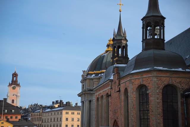A photograph from Stockholm.