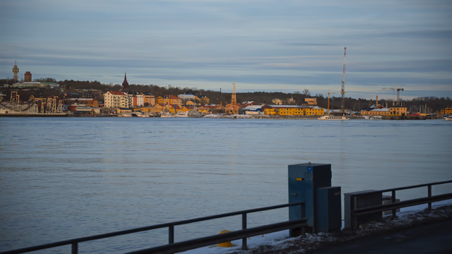 A photograph from Stockholm.