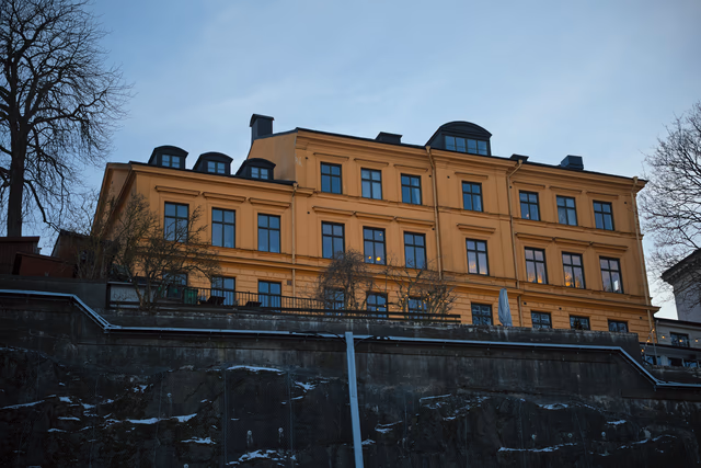 A photograph from Stockholm.