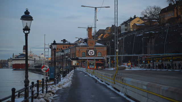 A photograph from Stockholm.