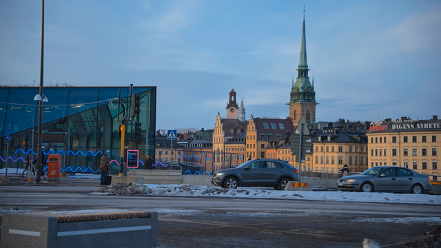 A photograph from Stockholm.