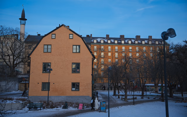 A photograph from Stockholm.
