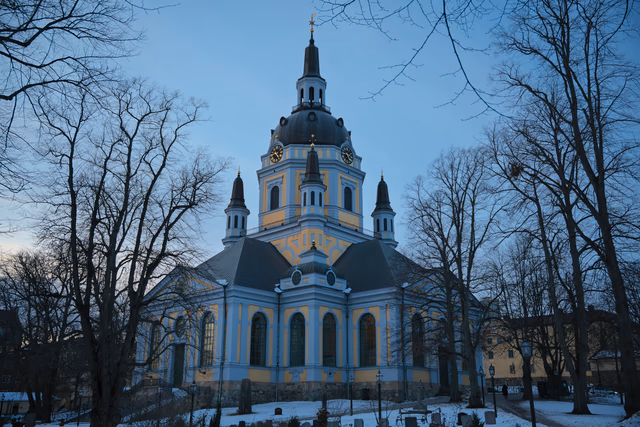A photograph from Stockholm.