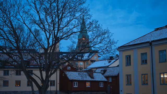 A photograph from Stockholm.