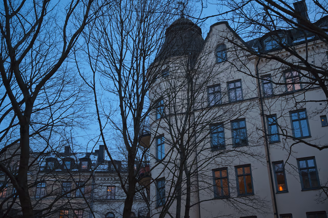 A photograph from Stockholm.